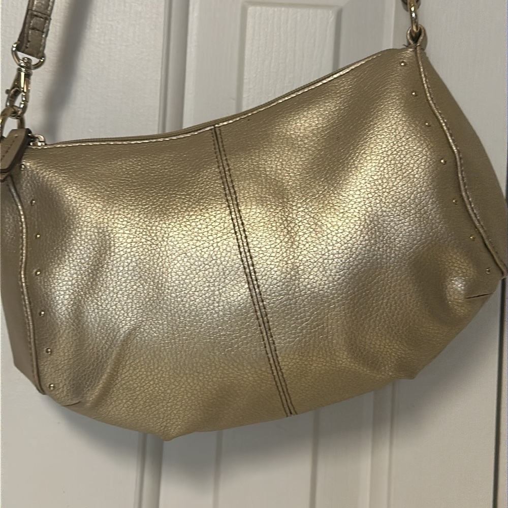 Liz Claiborne vintage gold small Crossbody